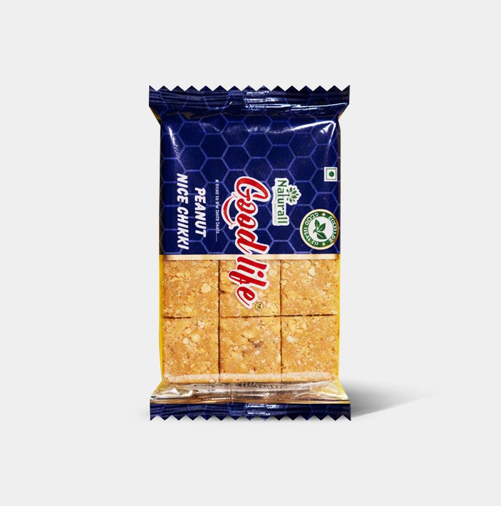 Nice Peanut Chikki Bars - Snack Smart, Stay Sharp