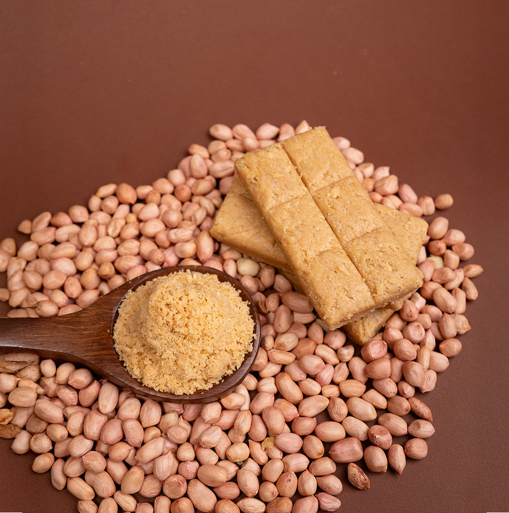 Peanut Soanpapdi - Light, Silky, Melt-in-mouth Snack
