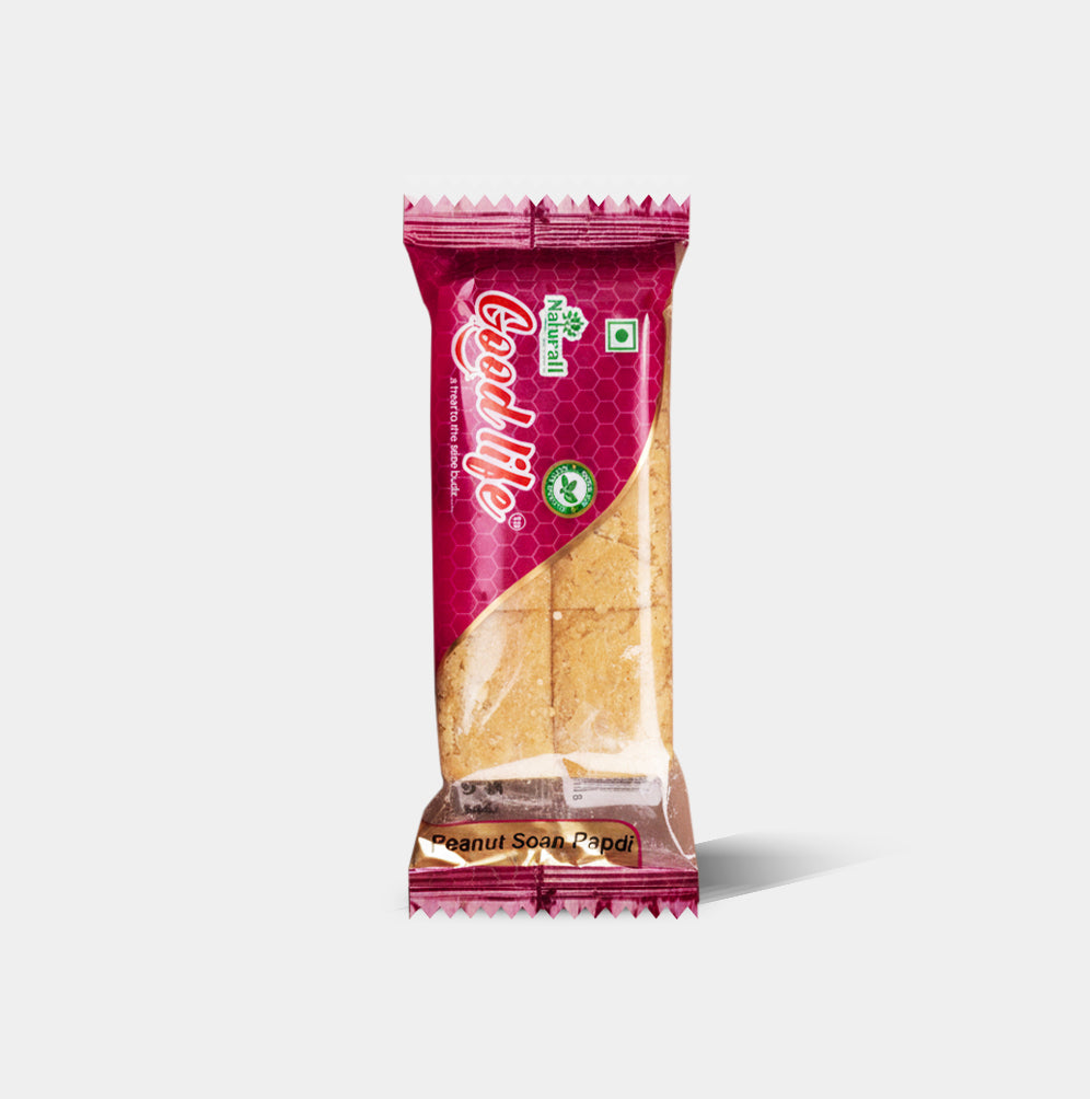 Peanut Soanpapdi - Light, Silky, Melt-in-mouth Snack