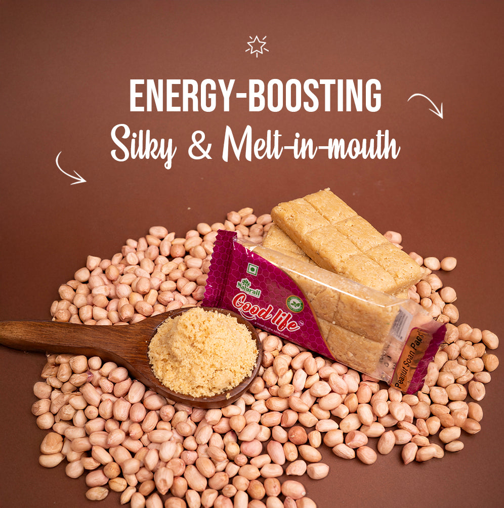 Peanut Soanpapdi - Light, Silky, Melt-in-mouth Snack